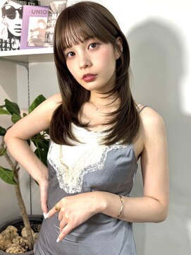 イヴォーク トーキョー(EVOKE TOKYO) 似合わせカット髪質改善艶髪ミディアムレイヤー顔まわりカット