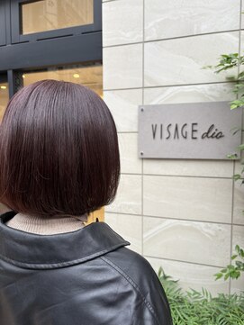 ヴィサージュディオ(VISAGE dio) 艶ボブ