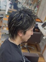 イエローコーン 金沢文庫店(YELLOW CORN)&nbsp;平成ショート/キムタクショート/金メッシュ/メンズハイライト