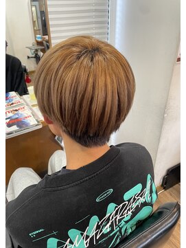 クロード モネ 吉祥寺店(Claude MONET) 【木賀 絵莉子】ブリーチオンカラー/メンズ