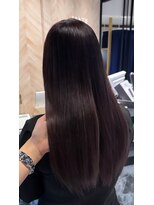 アース 郡山コスモス通り店(HAIR&MAKE EARTH) 色落ちまで可愛い設計カラー×艶髪ラベンダーブラウン