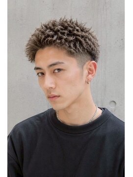 ラディックス(LADiX) ツイスパフェザーショートおしゃれ坊主短髪サーフカール