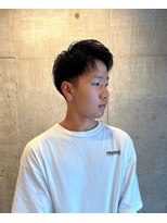 ロッカ(ROCCA) 爽やかフェード×ブルーブラック