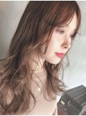 横顔も可愛いロングヘアー担当平川友理