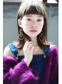 Chlom ワイドバング切りっぱなし外ハネロブ  0364574337