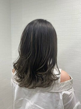 グランルッソ 岡山イオン前(GRAN LUSSO) ハイライト　ショコラグレージュ