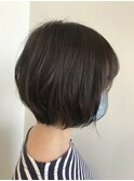 ゆるふわショートボブ×20代ナチュラル可愛い