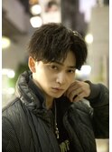 熊本メンズヘア【ツイストスパイラル×アップバングショート】