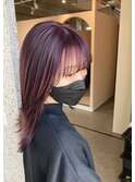 べりぴラベンダー/韓国/くびれヘアビタミンカラー