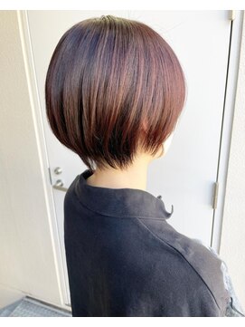 アルクバイネオリーブ 荻窪店(arc by neolive) ナチュラルカシスレッドショート♪