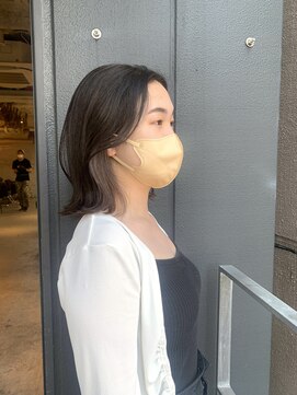 ロロ(ro-ro) 【恵比寿ro-ro】インナーカラーシルバーベージュ