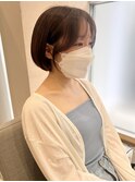 ボブにも後れ毛が大事です！R