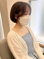 ミレバイジェニー (mirae by geny)&nbsp;ボブにも後れ毛が大事です！R