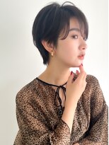 ロンドエニカ 大宮(Lond enika)&nbsp;斜め前髪グレージュカラーシルキーべジュマッシュパーマ[大宮]