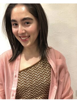 ルームヘア 代々木上原店(Room hair) ボブ/グレージュ/大人女性/レイヤー/ショート[代々木上原]