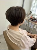 小顔補正立体カット