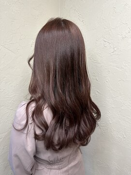 ヘア カンパニー トワ 千葉店(TOWA) ブリーチなし！テラコッタ×ロング