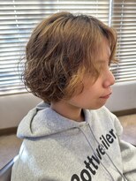 ユウヘアー 石川橋店(U Hair)&nbsp;似合わせカット/ショートパーマ/ふんわりパーマ