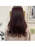 ツヤ感たっぷり♪パープルアッシュ☆