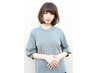 //白髪染め(リタッチ4cm以内)+3stepトリートメント ￥4,000→￥3,500