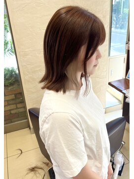 ファーレンピュアスウィート(fahren-pure-suite) インナーカラー×暖色系カラー