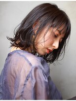 ホヌア(hoNua.) 【hoNua.】くびれミディアム ボブ ダークブラウン 20代30代40代