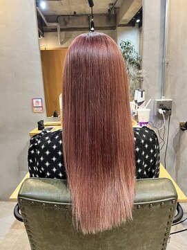 ロミバイリー(Romi by Lyee) ブリーチありピンクカラー