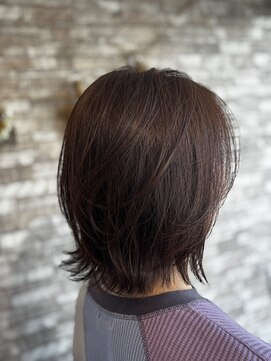 ヘア カフェ クマ(Hair×Cafe KUMA) ミディアムレイヤー