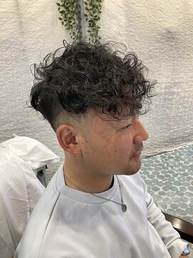 ムック 葛西(MUCCU) ツーブロミックスパーマ