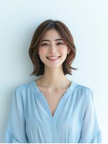 e.m.a プレミアムビューティーサロン 栄駅店(e.m.a PREMIUM BEAUTY SALON)&nbsp;大人レイヤーボブ