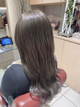 エム インターナショナル 春日部本店(EMU international) 1ブリーチ/オリーブベージュ/透明感カラー