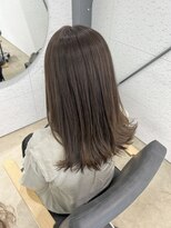 ビーヒアナウ N゜03 金沢駅西店(BE HERE NOW)&nbsp;髪質改善カラー/オリーブブラウン