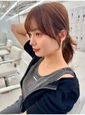 レイヤー/ネビージュ/韓国ヘア/イメチェン/縮毛矯正/中野/