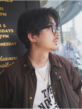 クオルヴィラ 立川北口(QOL villa) センターパート無造作ニュアンスパーマシャドウパーマ