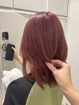 ケンジ 平塚 アネッタ(KENJE annetta)&nbsp;ダブルカラー★チェリーレッド