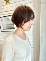 ケークリエイティブコード(K creative COrDE) ツヤ感大人ショートボブ