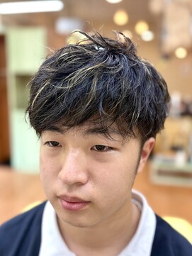 アルチザン(ARTISAN) 【アッシュ】ショートマッシュ×メッシュ