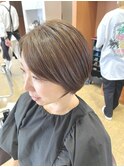 白髪ぼかし ハイライト 脱白髪 白髪染め 金沢野々市美容室