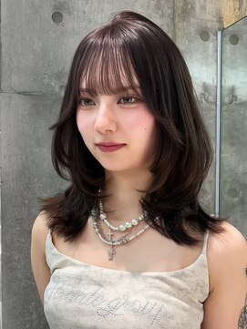 ロンドメリア 天神大名店(Lond Melia) レイヤーカット小顔に見せるヘア/韓国ヘア/髪質改善/福岡/天神