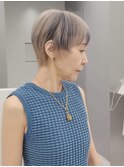 ブリーチ/ハイトーン/ショート/ショートヘア/デザインカット