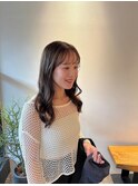 ブリーチなしベージュ