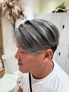 クレア 上大岡(CREA) メンズバレイヤージュ/白髪ぼかし/シルバーグレージュ