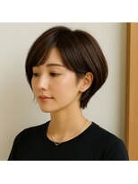 スープレックス ヘアーデザイン(SOUPREX HAIR DESIGN)&nbsp;ナチュラルショートボブ　20代 30代 40代 50代 60代　髪質改善