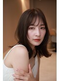 【代表橋本】ミディアム~セミロング×小顔美人くびれヘア