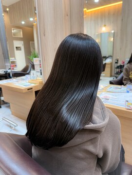 ユウヘアー 千代田橋店(U Hair) 顔まわりレイヤー/艶髪/ロング