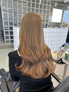 サンクプロジェクト(cinq PROJECT) ミルクティーベージュハイトーンカラーダブルカラーケアブリーチ