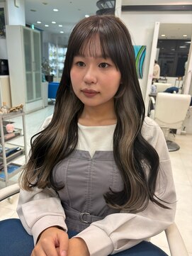 __インナーカラー__ホワイトベージュ__ミルクティーベージュ__