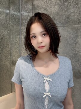 ロール 博多(Role) ボブ/透明感カラー/似合わせカット/韓国ボブ/髪質改善 /顔周り