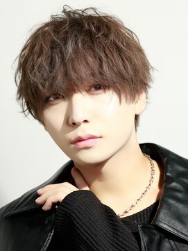 リップス 天神(LIPPS) 【LIPPS天神】ラウンドマッシュミルクティーベージュヘア