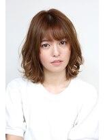 クロスオーバー(Cross Over)&nbsp;ミディアムパーマのおしゃれスタイル